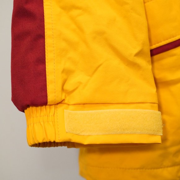 FAR WEST Vintage 90s Yellow and Red Hiking and Ski Jacket (Men's M) - Picture 6 of 13